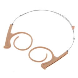 DPA HE2F12 - Dual Earhook for Headset, Beige
